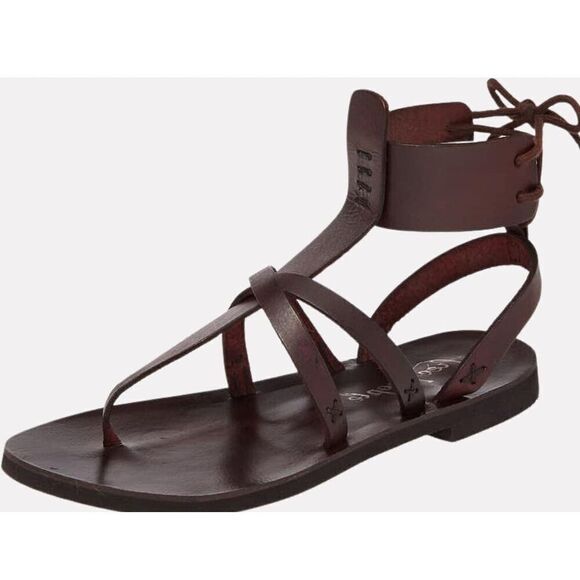New Free People Vacation Day Wrap Sandals Size 36.5 - Picture 1 of 9